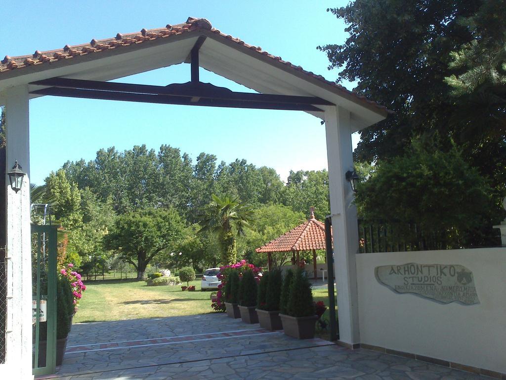 Apartamento Archontiko Driani Paralia Panteleimonos Exterior foto